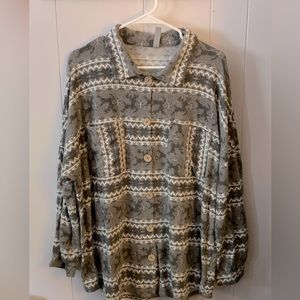 Honeyme Soft Button Down , size XXL
